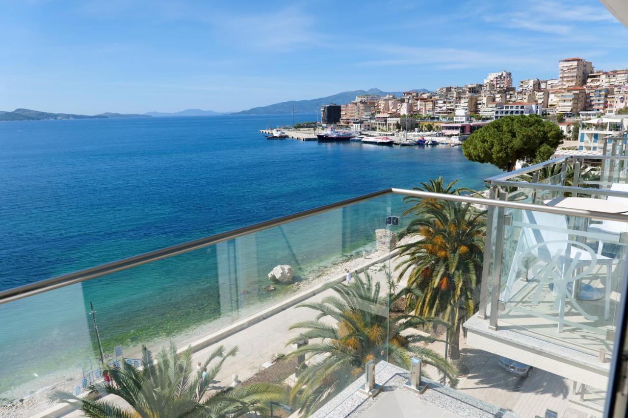Republika Hotel Sarandë Esterno foto